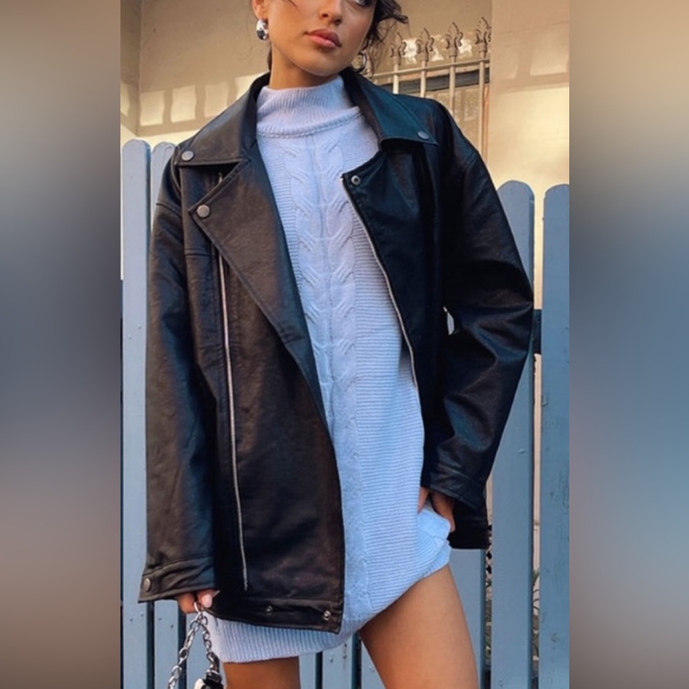 Leather jacket princess polly. Size 4, comes with tags.